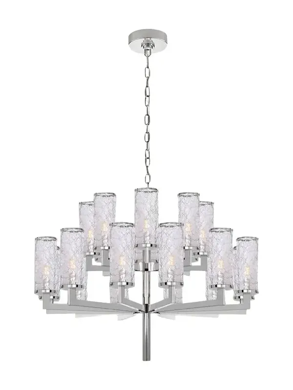 Visual Comfort Signature Liaison Double Tier Chandelier By Kelly Wearstler