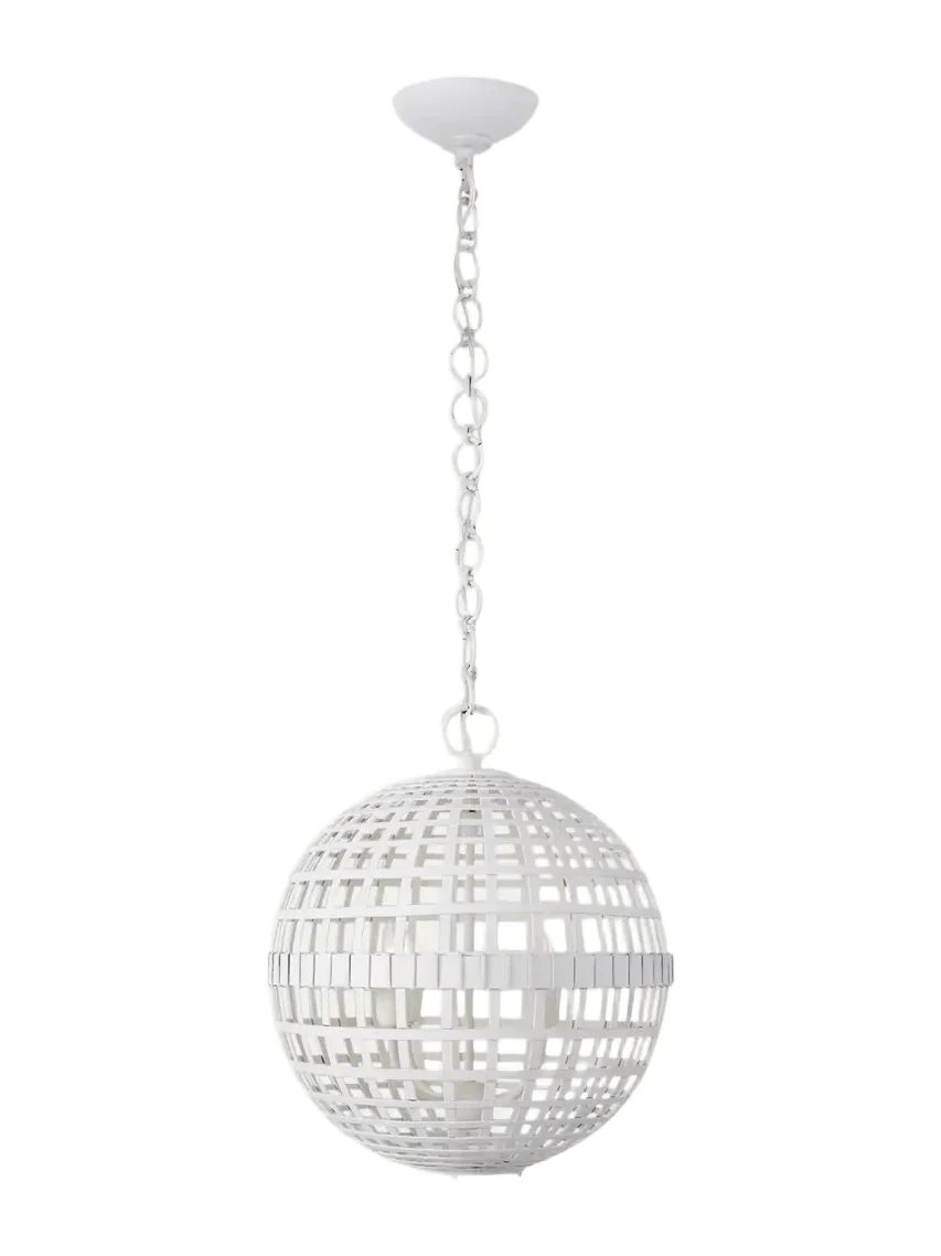 Visual Comfort Signature Mill Small Globe Lantern By AERIN