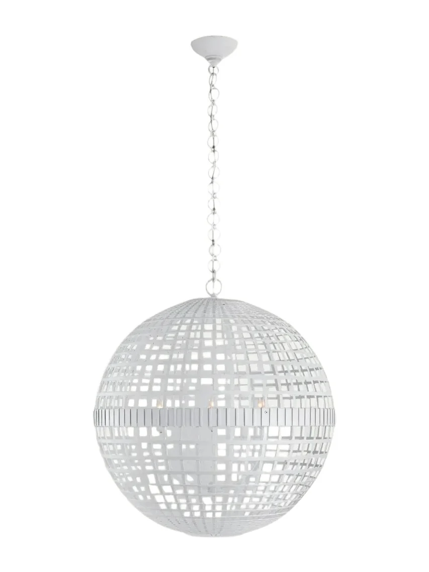 Visual Comfort Signature Mill Large Globe Lantern By AERIN