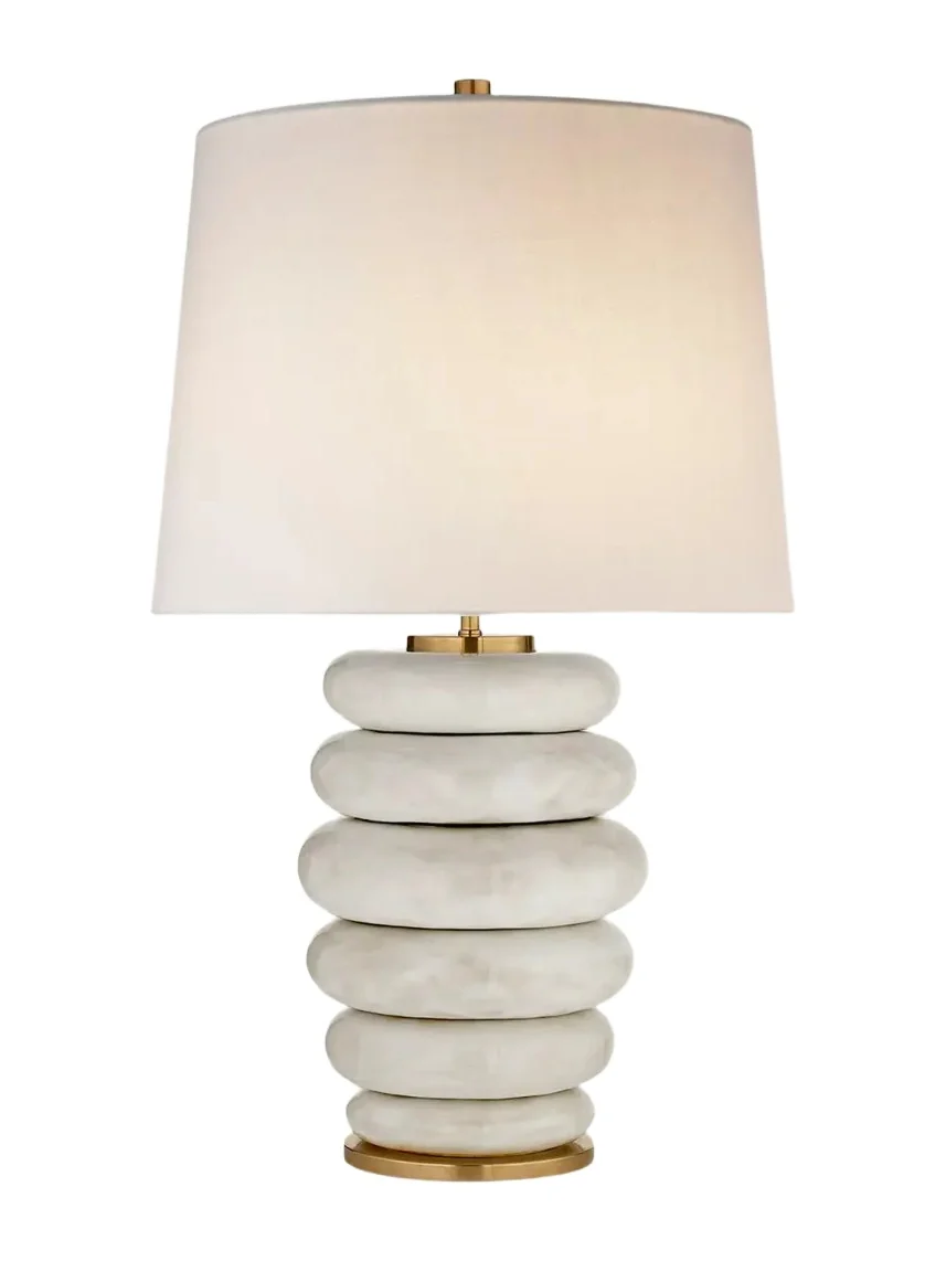 Visual Comfort Signature Phoebe Stacked Table Lamp By Kelly Wearstler