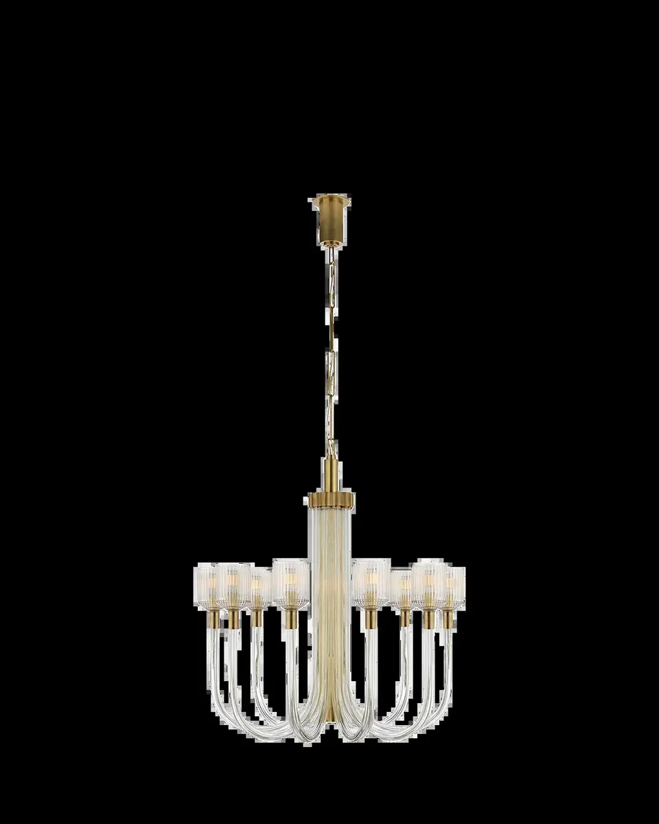 Visual Comfort Signature Reverie Medium Single Tier Chandelier By Kelly Wearstler | Thumbnail 2 Visual Comfort Signature Reverie Medium Single Tier Chandelier By Kelly Wearstler | Thumbnail 2