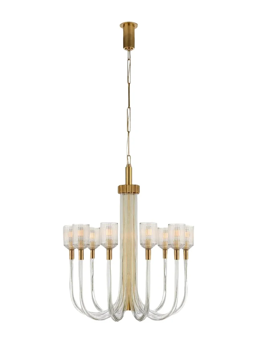 Visual Comfort Signature Reverie Medium Single Tier Chandelier By Kelly Wearstler