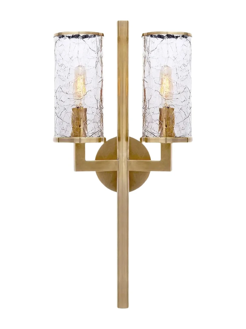 Visual Comfort Signature Liaison Double Sconce By Kelly Wearstler