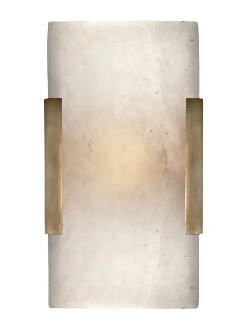Visual Comfort Signature Covet Wide Clip Bath Sconce By Kelly Wearstler