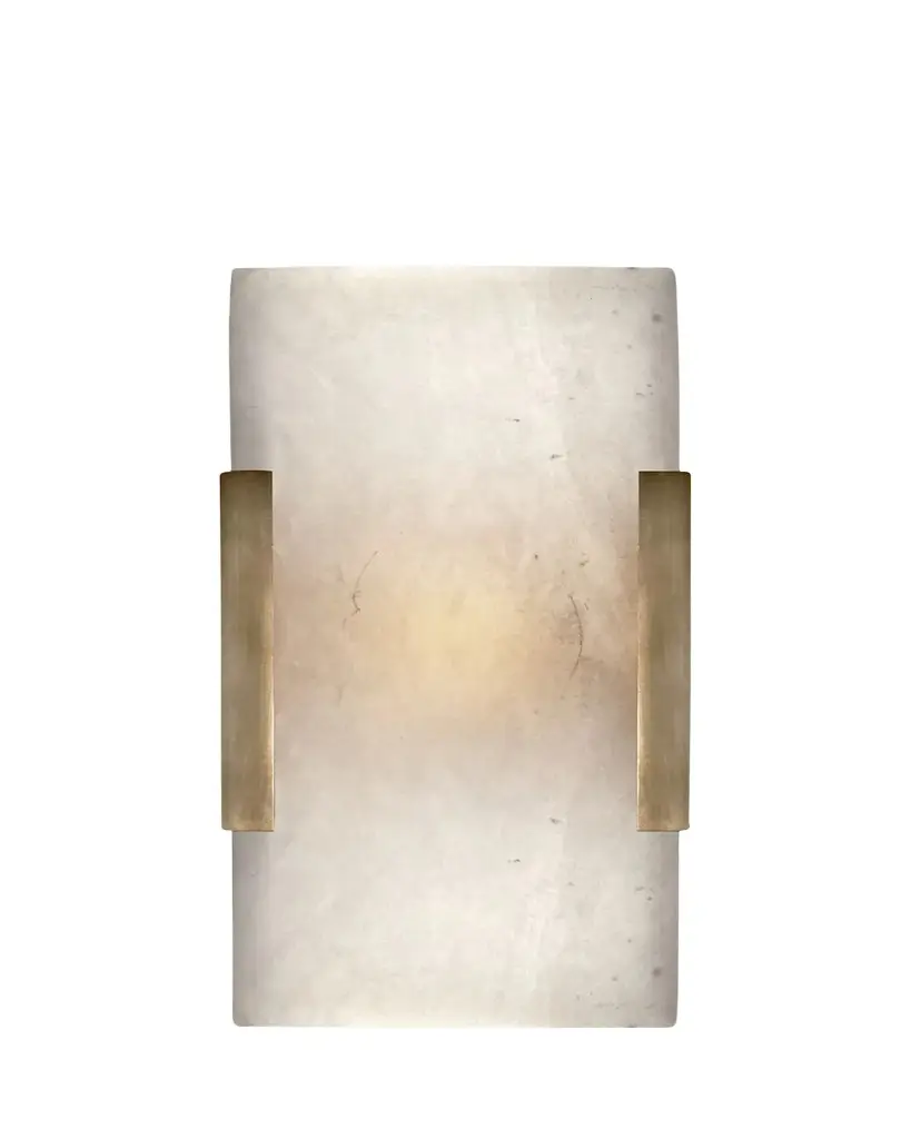 Visual Comfort Signature Covet Wide Clip Bath Sconce By Kelly Wearstler | Image 1 Visual Comfort Signature Covet Wide Clip Bath Sconce By Kelly Wearstler | Image 1