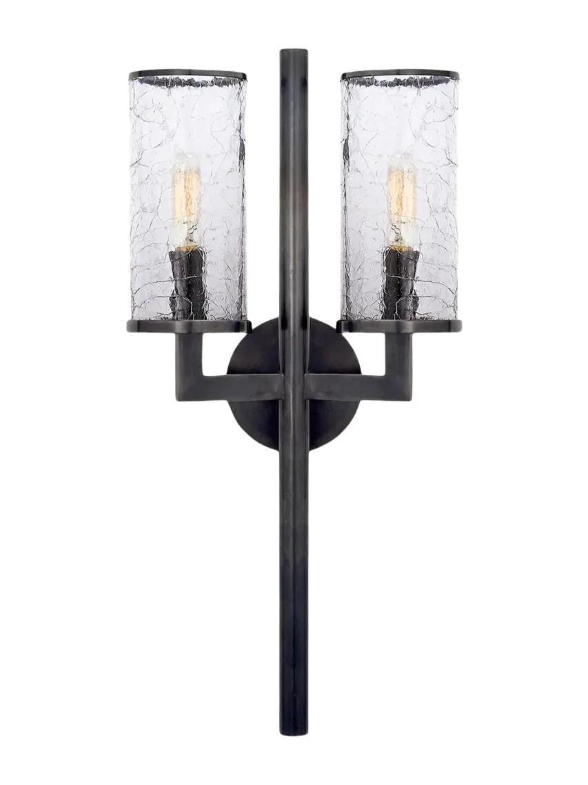 Visual Comfort Signature Liaison Double Sconce By Kelly Wearstler