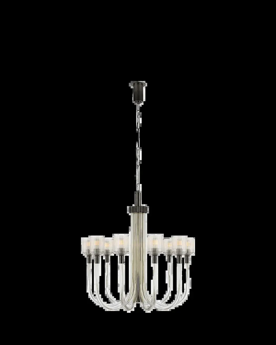Visual Comfort Signature Reverie Medium Single Tier Chandelier By Kelly Wearstler | Thumbnail 2 Visual Comfort Signature Reverie Medium Single Tier Chandelier By Kelly Wearstler | Thumbnail 2