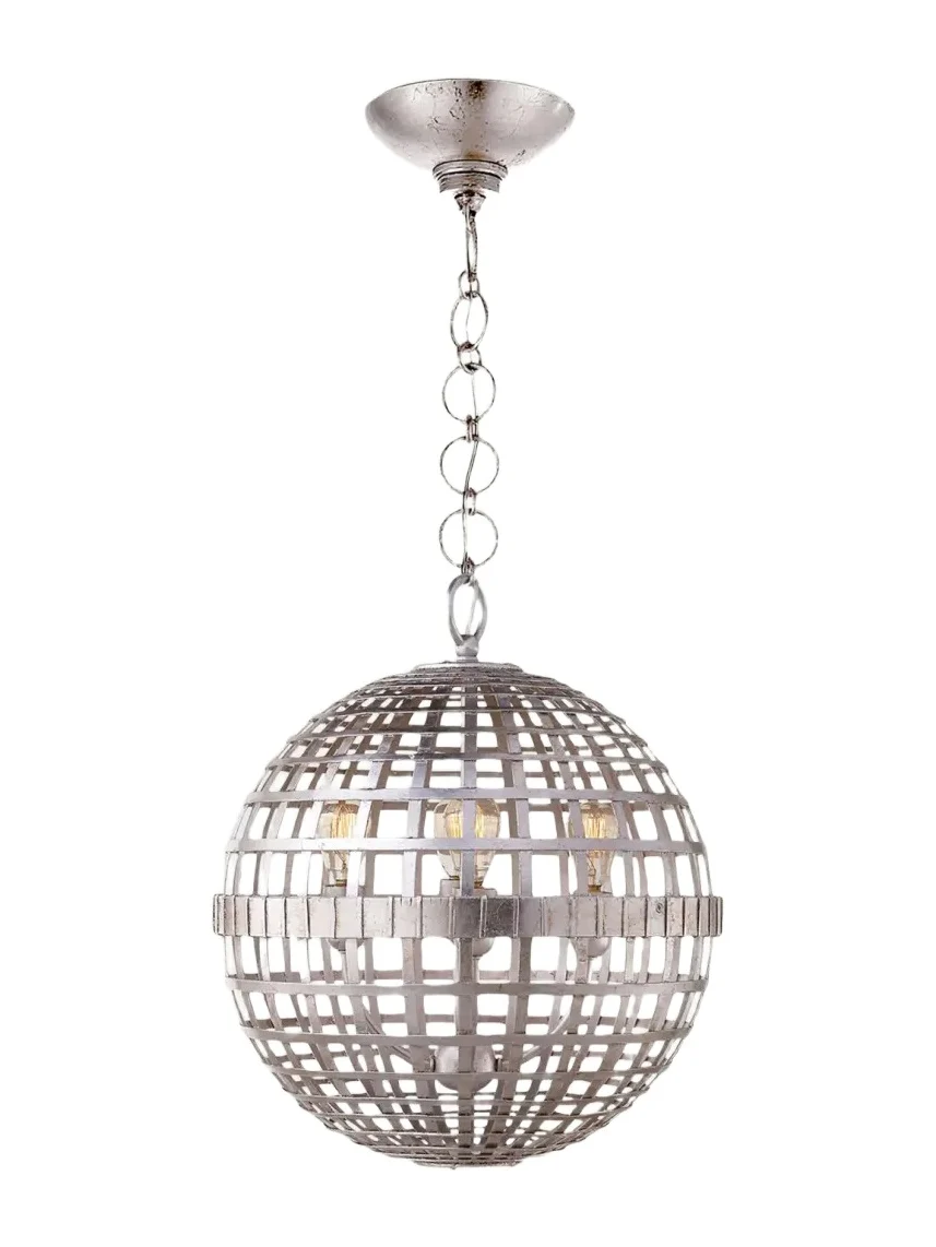 Visual Comfort Signature Mill Small Globe Lantern By AERIN