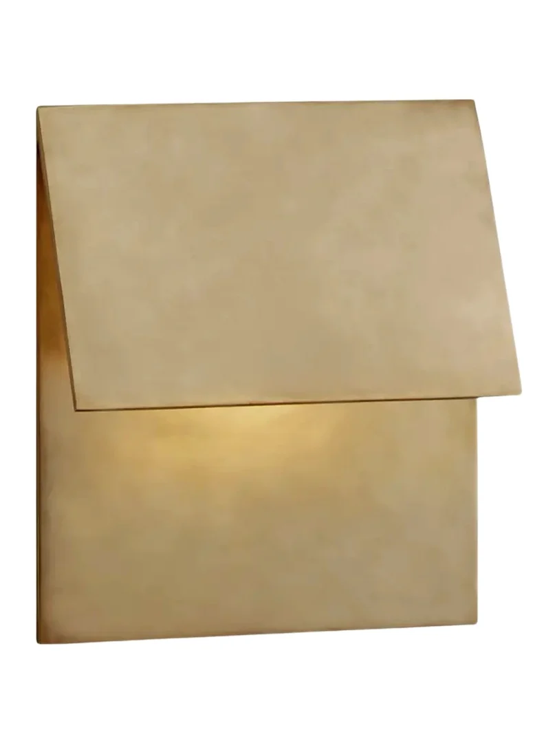 Visual Comfort Signature Esker Single Fold Sconce By Kelly Wearstler