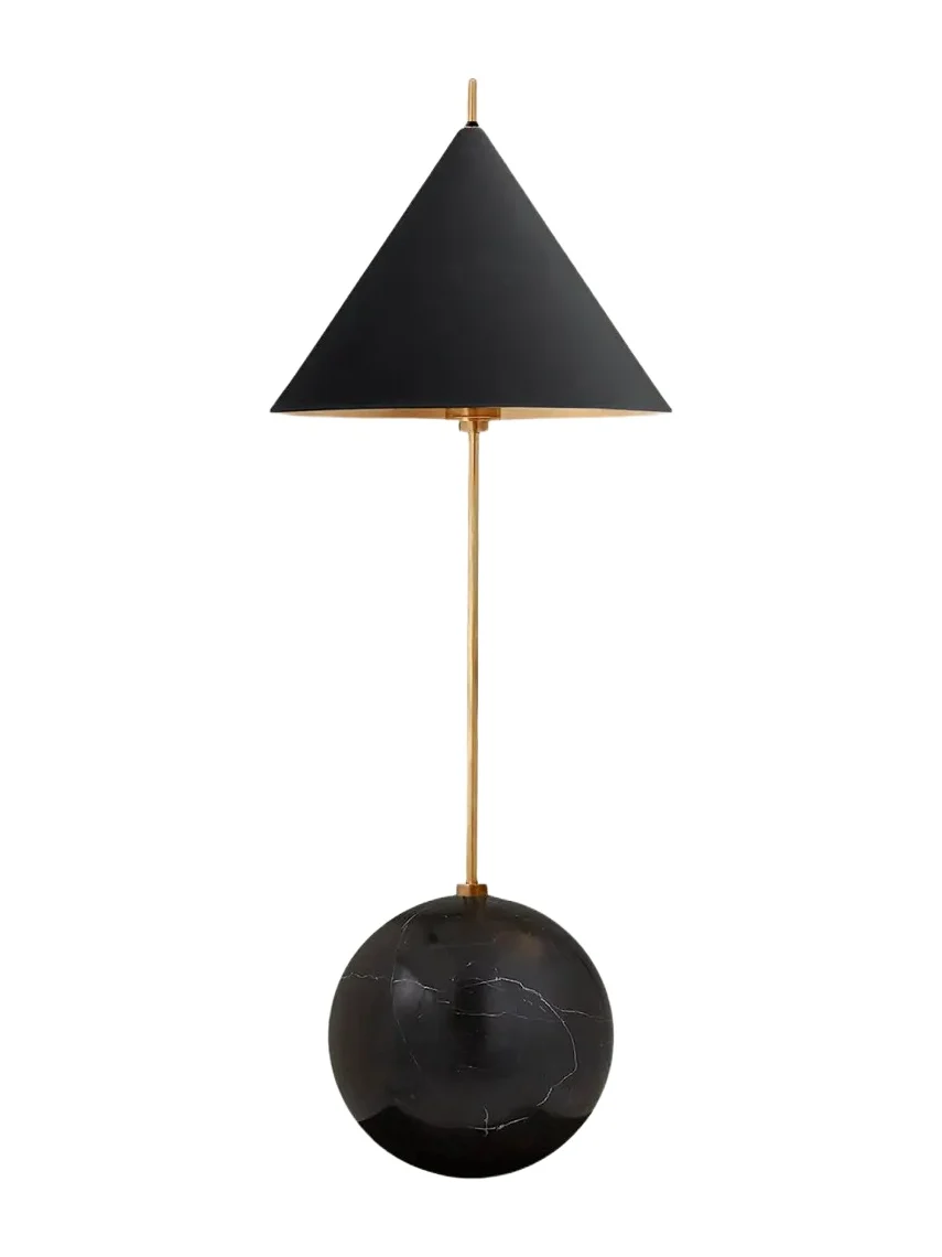 Visual Comfort Signature Cleo Orb Base Accent Lamp By Kelly Wearstler