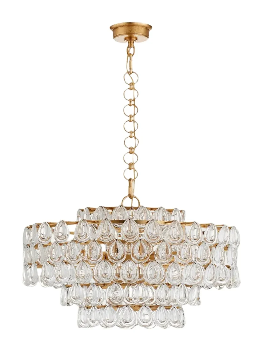 Visual Comfort Signature Liscia Chandelier By AERIN