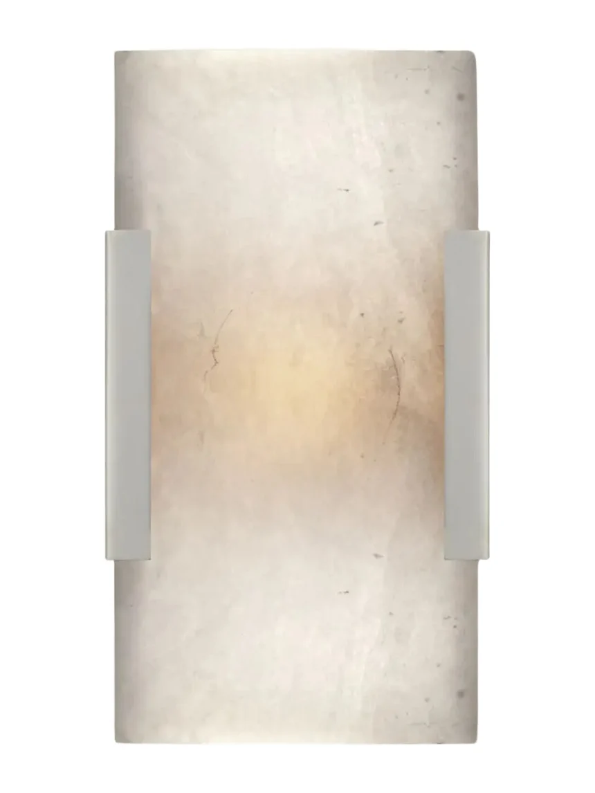 Visual Comfort Signature Covet Wide Clip Bath Sconce By Kelly Wearstler