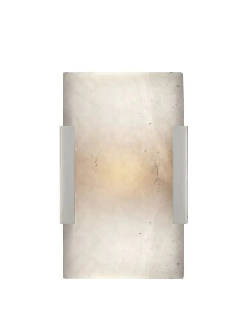 Visual Comfort Signature Covet Wide Clip Bath Sconce By Kelly Wearstler