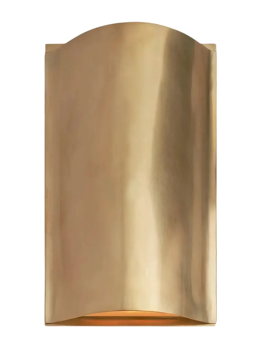 Visual Comfort Signature Avant Small Curve Sconce By Kelly Wearstler