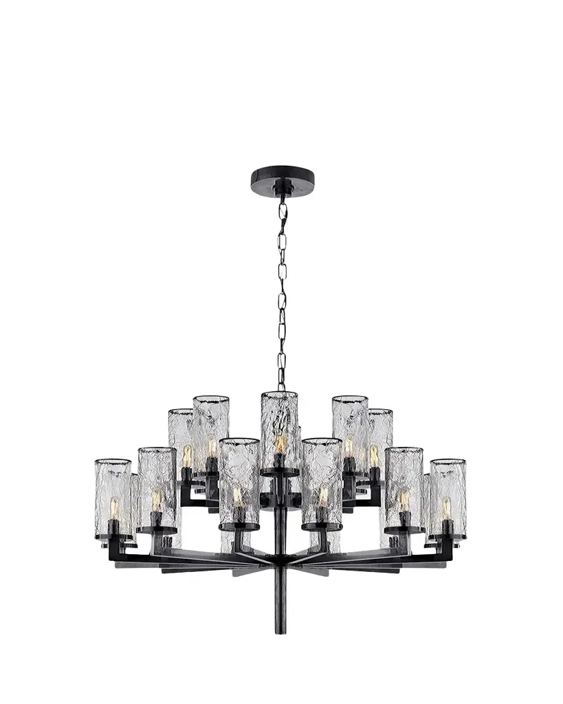 Visual Comfort Signature Liaison Single Tier Chandelier By Kelly Wearstler | Image 1 Visual Comfort Signature Liaison Single Tier Chandelier By Kelly Wearstler | Image 1