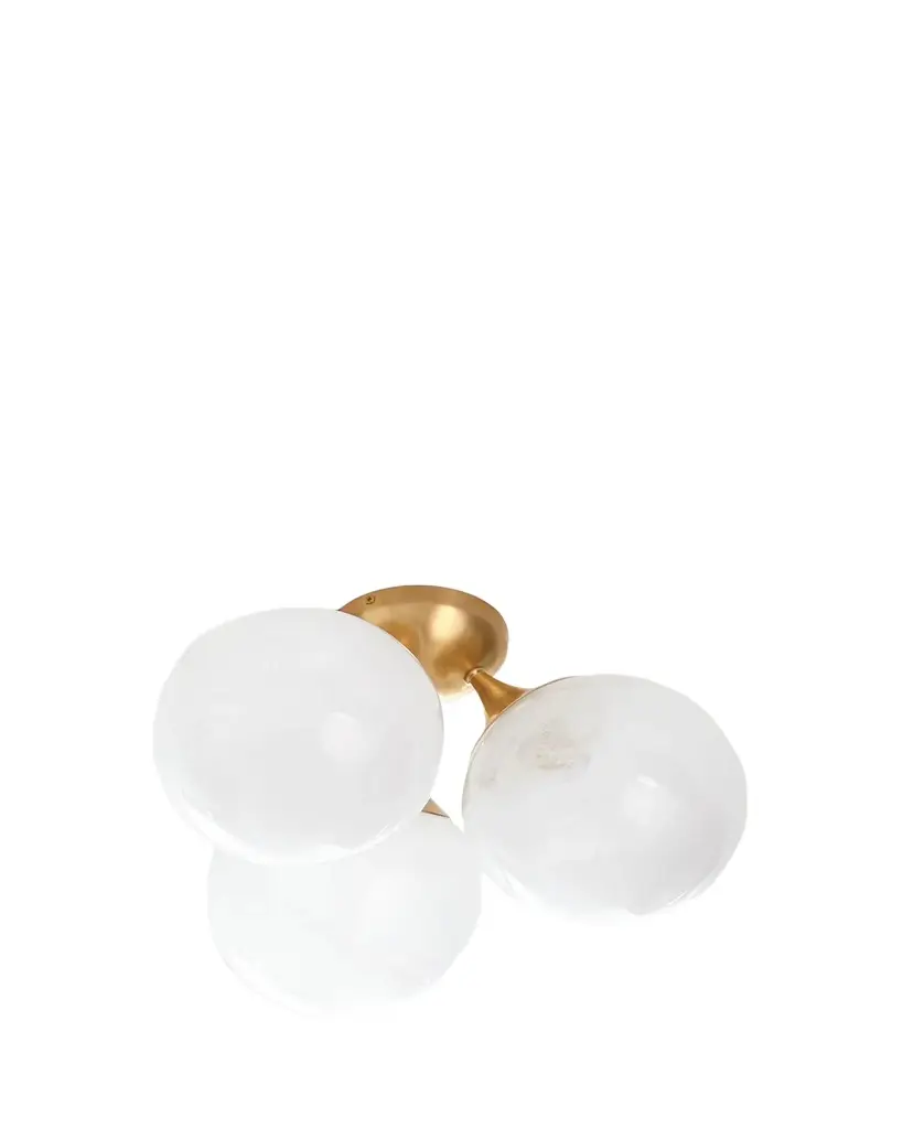 Visual Comfort Signature Cristol Large Triple Flush Mount By AERIN