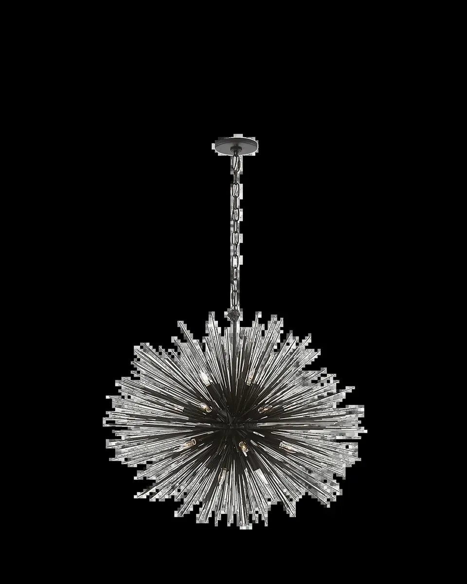 Visual Comfort Signature Strada Medium Round Chandelier By Kelly Wearstler | Thumbnail 2 Visual Comfort Signature Strada Medium Round Chandelier By Kelly Wearstler | Thumbnail 2