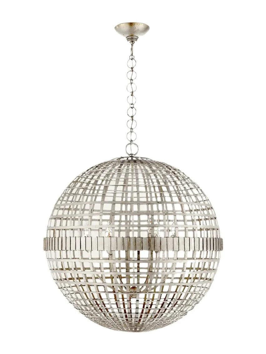 Visual Comfort Signature Mill Large Globe Lantern By AERIN