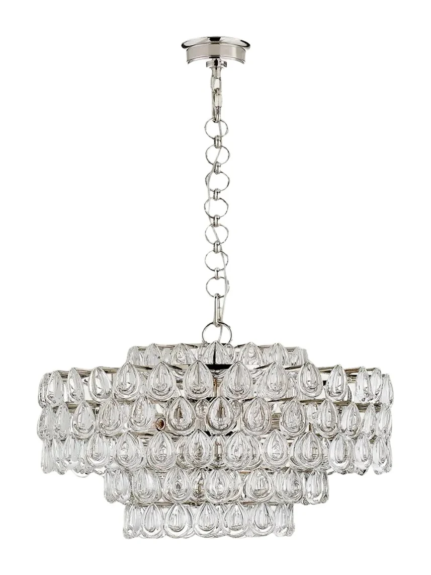 Visual Comfort Signature Liscia Chandelier By AERIN