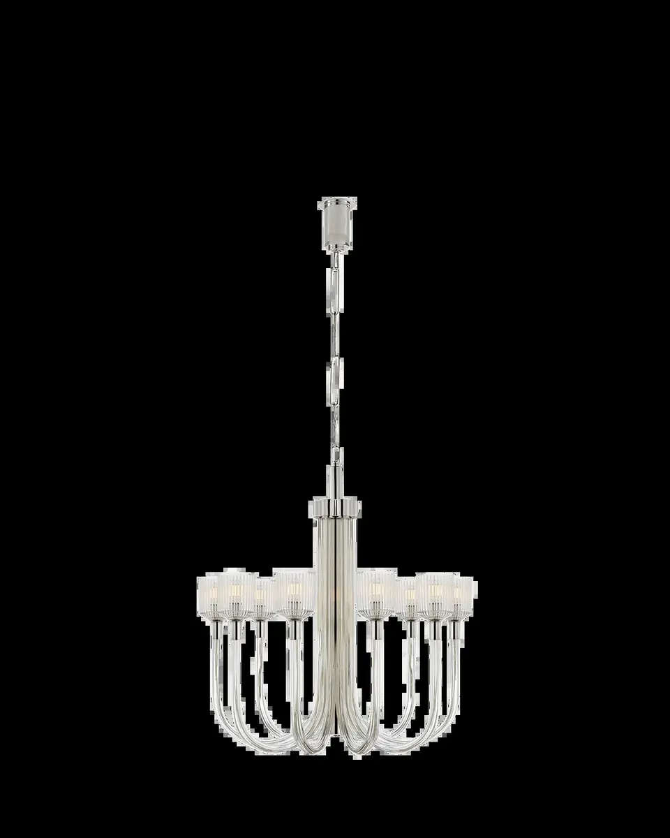 Visual Comfort Signature Reverie Medium Single Tier Chandelier By Kelly Wearstler | Thumbnail 2 Visual Comfort Signature Reverie Medium Single Tier Chandelier By Kelly Wearstler | Thumbnail 2