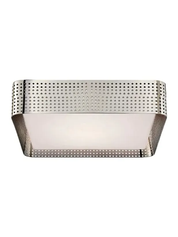Visual Comfort Signature Precision Large Square Flush Mount By Kelly Wearstler