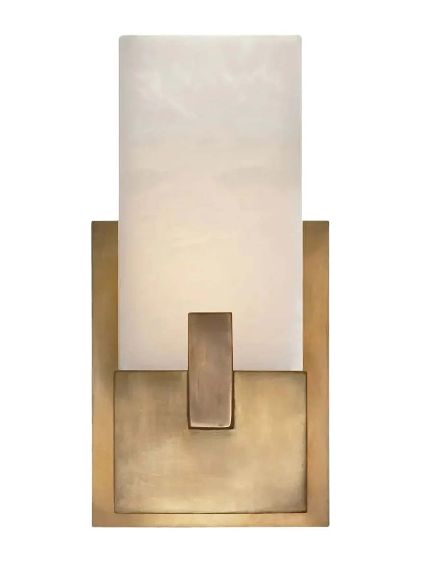 Visual Comfort Signature Covet Short Clip Bath Sconce By Kelly Wearstler