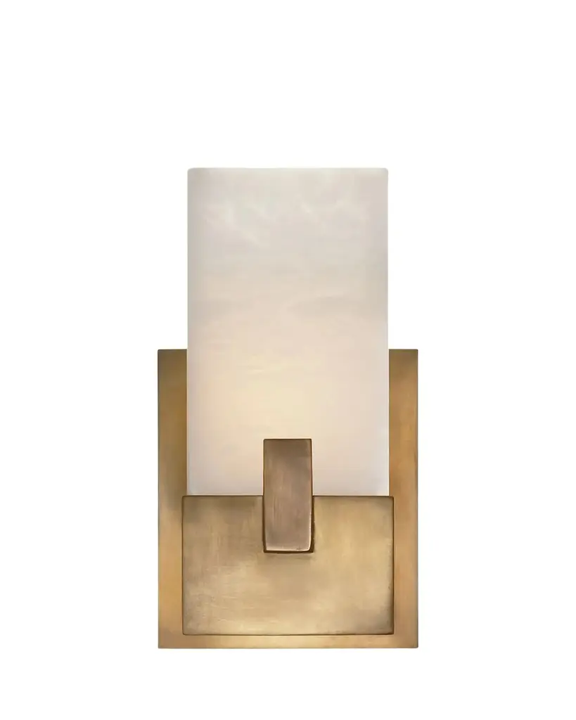 Visual Comfort Signature Covet Short Clip Bath Sconce By Kelly Wearstler | Image 1 Visual Comfort Signature Covet Short Clip Bath Sconce By Kelly Wearstler | Image 1