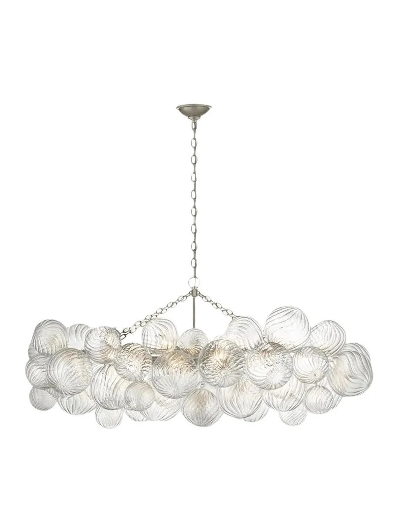 Visual Comfort Signature Talia Medium Linear Chandelier By Julie Neill