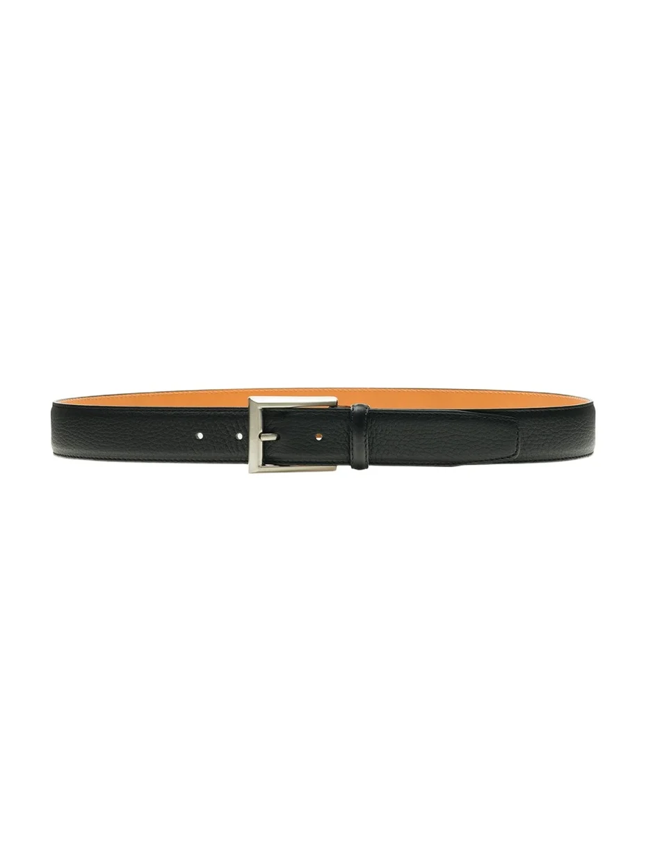 Men's Rocas Pebbled Leather Belt Men's Rocas Pebbled Leather Belt