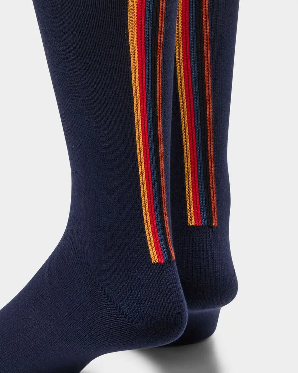 Paul Smith Men's Artist Stripe Crew Socks | Thumbnail 2