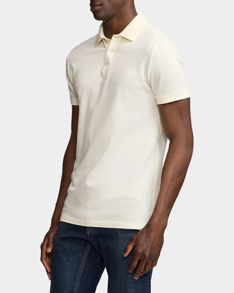 Ralph Lauren Purple Label Men's Custom Slim Fit Piqué Polo Shirt | Thumbnail 6 Ralph Lauren Purple Label Men's Custom Slim Fit Piqué Polo Shirt | Thumbnail 6