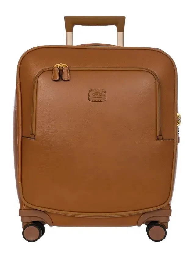 Life Pelle Compound 21" Leather Carry-On Spinner