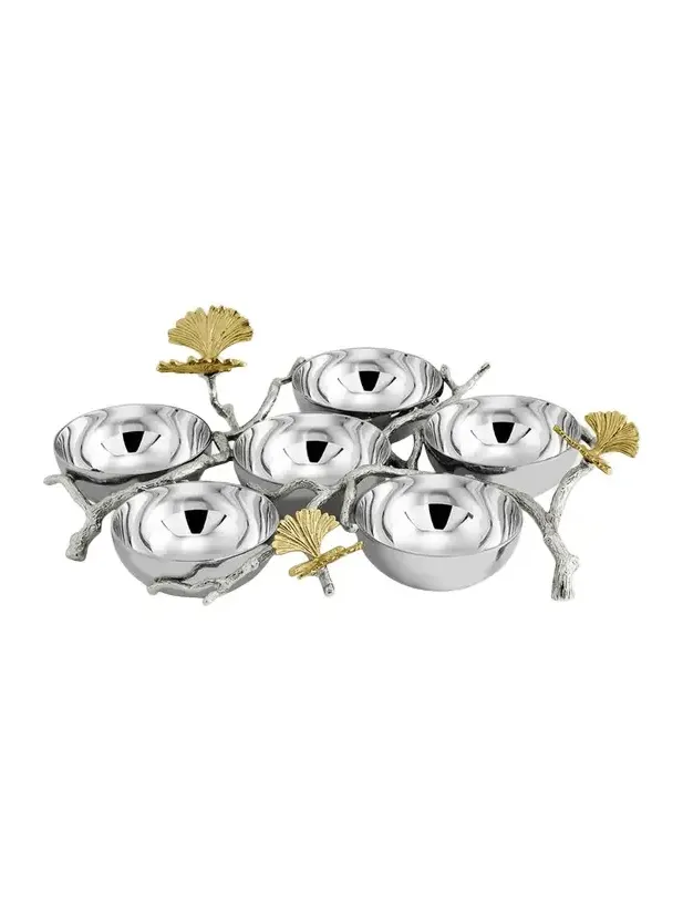 Michael Aram Butterfly Ginkgo Luxe Seder Plate