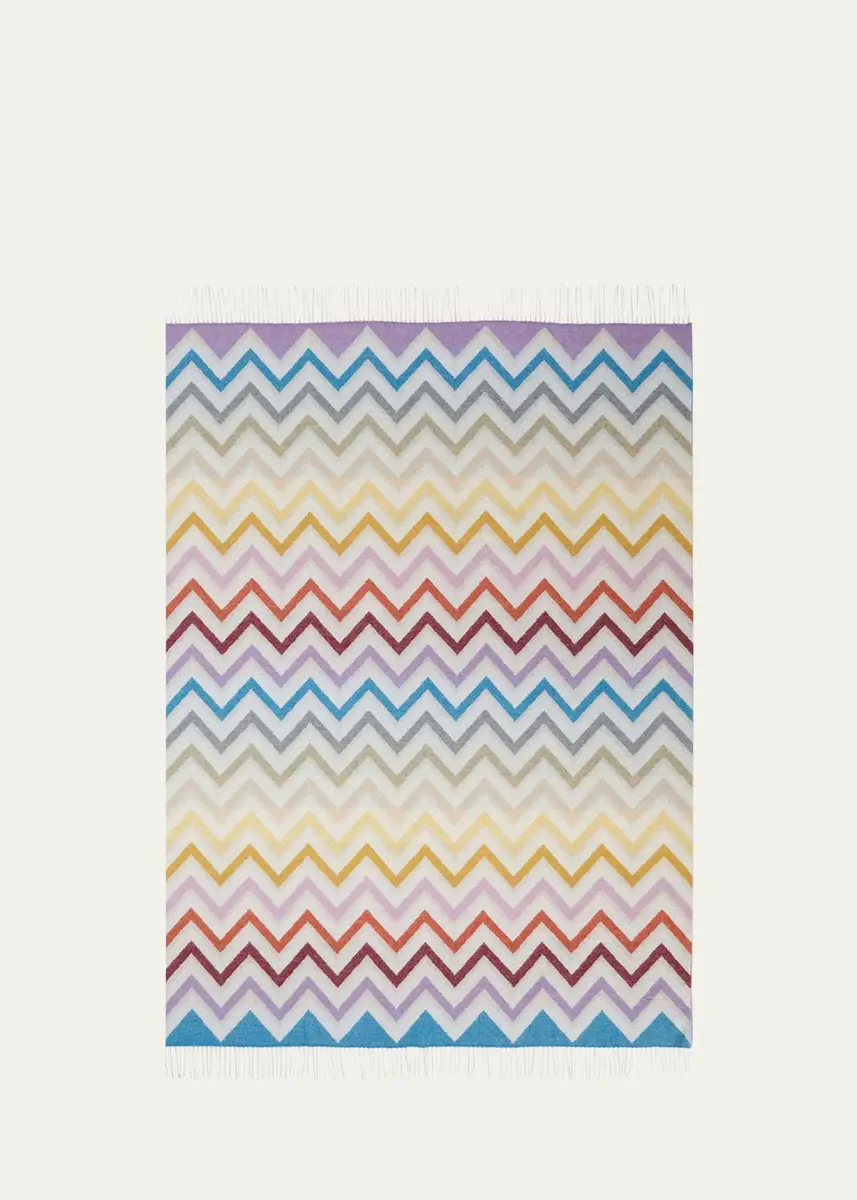 Missoni Home Watamu Wool-Blend Throw, 51" x 75" | Thumbnail 2 Missoni Home Watamu Wool-Blend Throw, 51" x 75" | Thumbnail 2