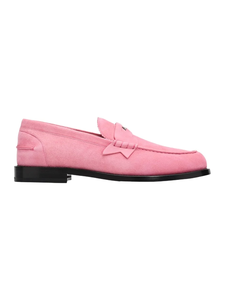 Christian Louboutin Men's Plato Suede Loafers