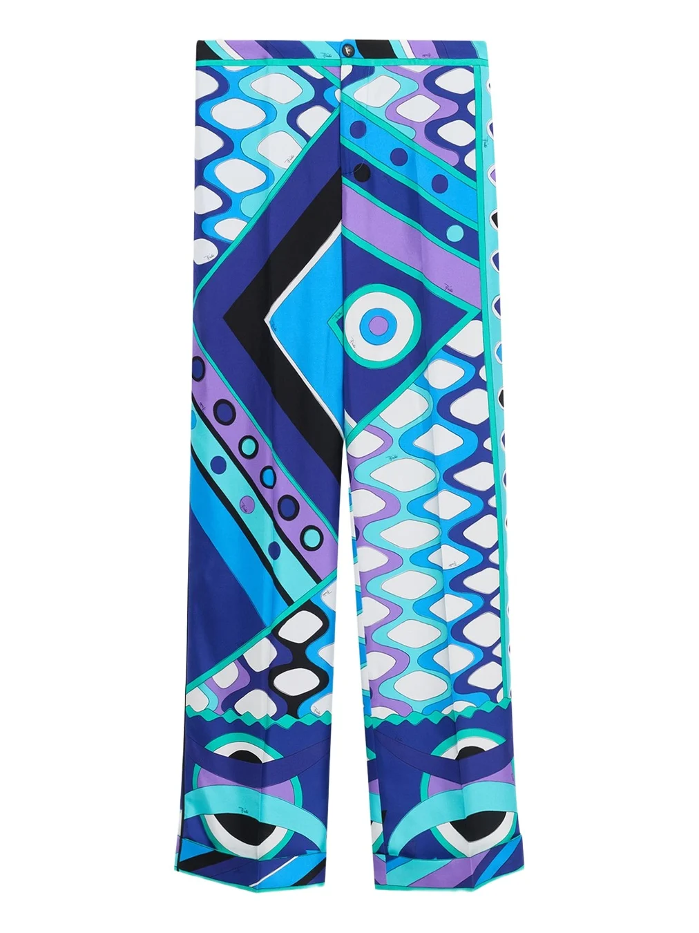 Vivara Silk Twill Straight-Leg Pants Vivara Silk Twill Straight-Leg Pants