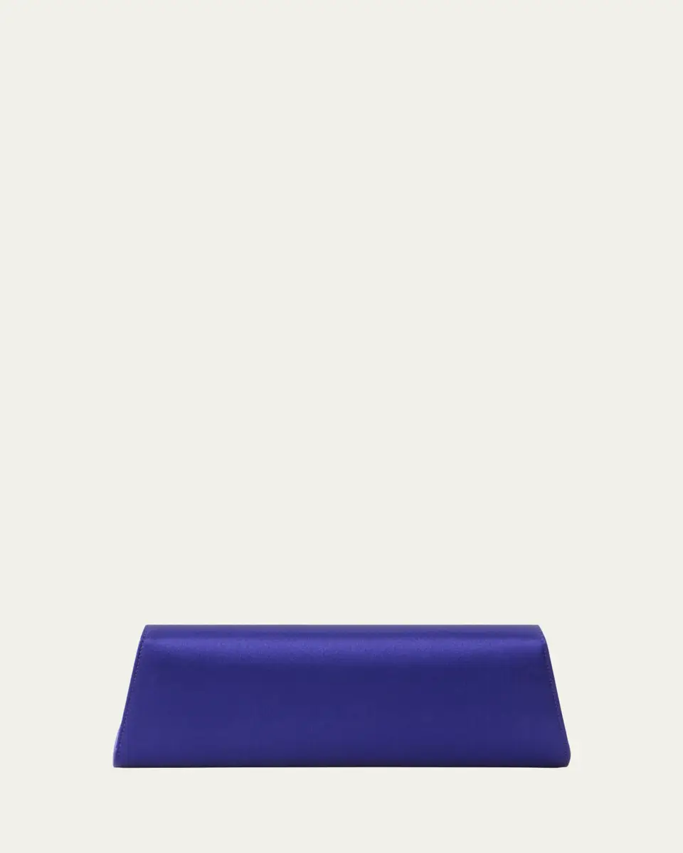 Akris Anouk Small Satin Clutch Bag | Thumbnail 9 Akris Anouk Small Satin Clutch Bag | Thumbnail 9