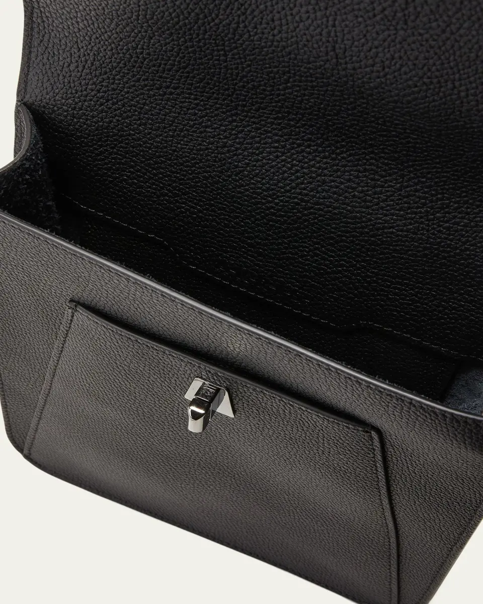 Akris Anouk Small Leather Messenger Bag | Thumbnail 4 Akris Anouk Small Leather Messenger Bag | Thumbnail 4