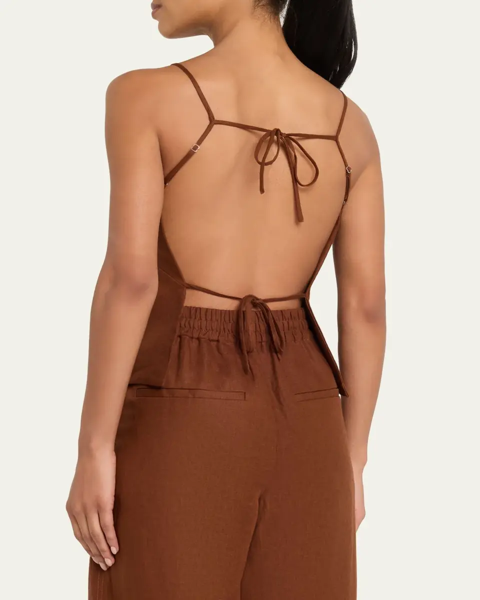 A.L.C. Reese Strappy Open-Back Top | Thumbnail 3