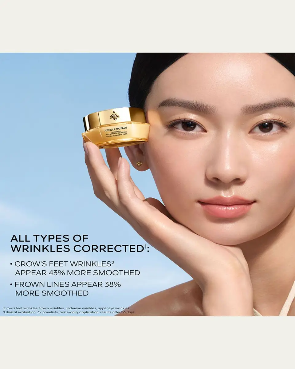Guerlain Abeille Royale Youth Repair Eye Cream for Wrinkles & Brightening, 0.5 oz. | Thumbnail 3 Guerlain Abeille Royale Youth Repair Eye Cream for Wrinkles & Brightening, 0.5 oz. | Thumbnail 3