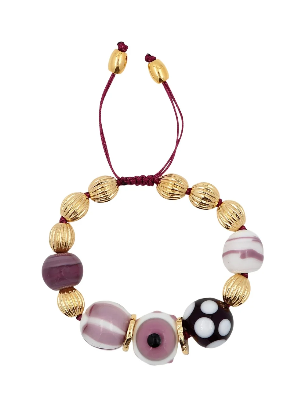 Tohum One-of-a-Kind Charm Bracelet, Yellow-White Tohum One-of-a-Kind Charm Bracelet, Yellow-White