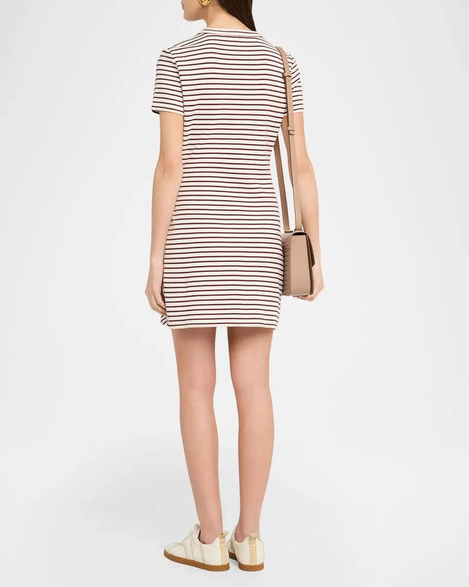 Veronica Beard Elvaris Striped T-Shirt Dress | Thumbnail 3 Veronica Beard Elvaris Striped T-Shirt Dress | Thumbnail 3