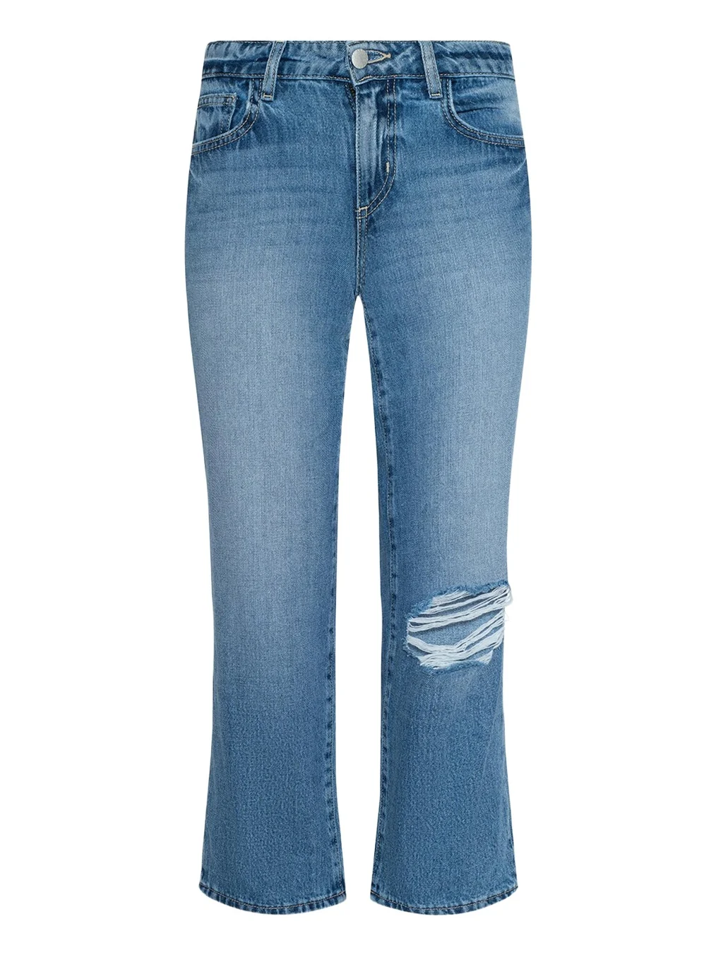 Armida Low-Rise Slouchy-Straight Jeans