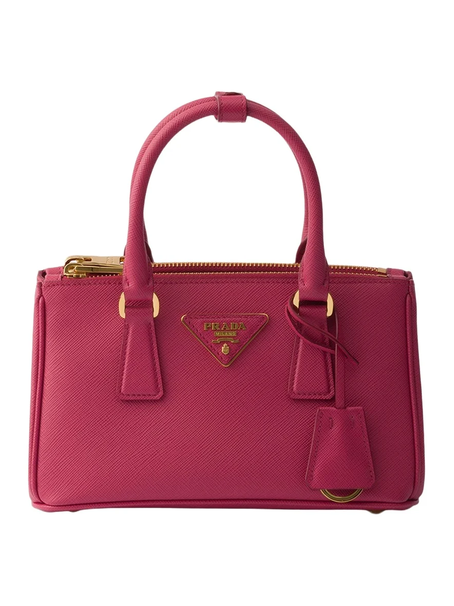 Galleria Mini Saffiano Leather Top-Handle Bag Galleria Mini Saffiano Leather Top-Handle Bag