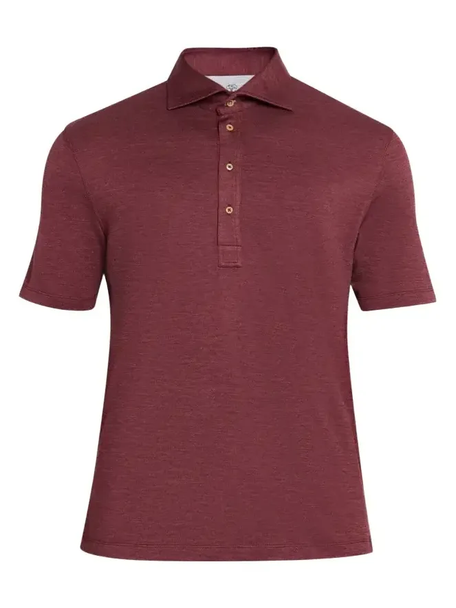 Men's Wool Blend Polo Shirt Men's Wool Blend Polo Shirt