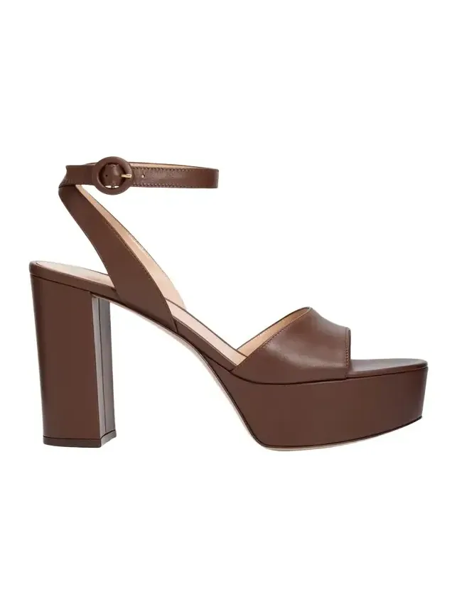 70mm Nappa Leather Platform Sandals 70mm Nappa Leather Platform Sandals