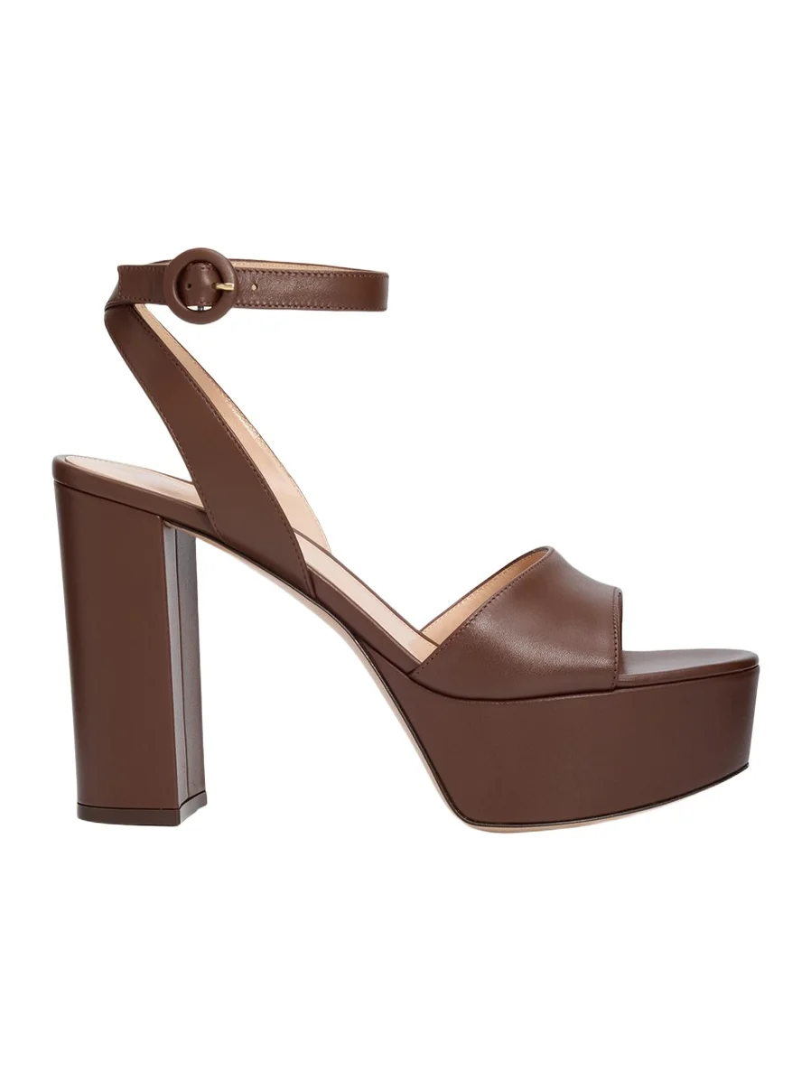 70mm Nappa Leather Platform Sandals 70mm Nappa Leather Platform Sandals