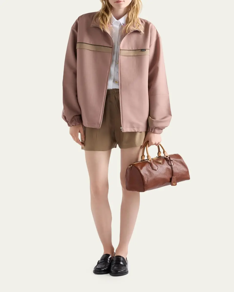 Prada Large Leather Top-Handle Bag | Thumbnail 4