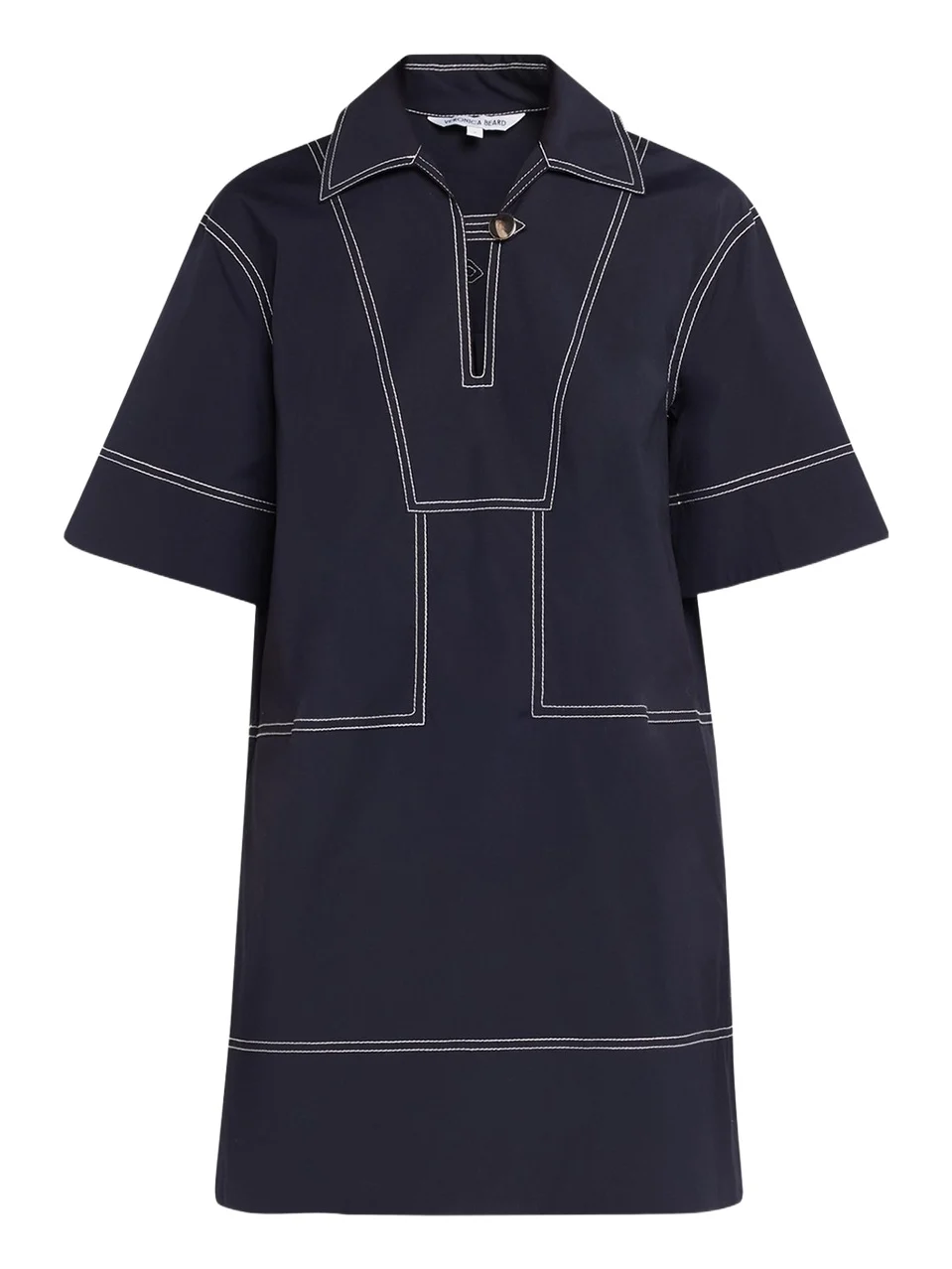 Phelix Cotton Poplin Mini Tunic Dress Phelix Cotton Poplin Mini Tunic Dress