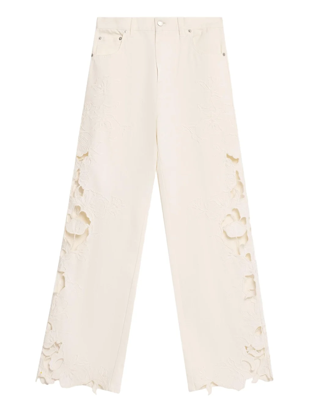 Porter Floral Embroidered Jeans